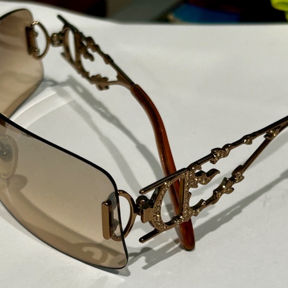 Dior Accessories - Vintage Christian Dior Women's Sunglasses "Flame" brown retro authentic